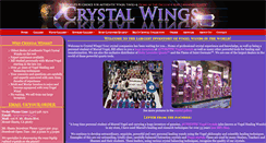 Desktop Screenshot of crystalwings.com